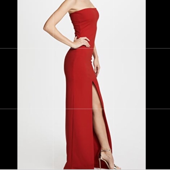 Solace London Strapless Dress - Picture 4 of 4